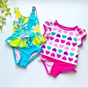12 month Pair of Two Piece Swimsuits